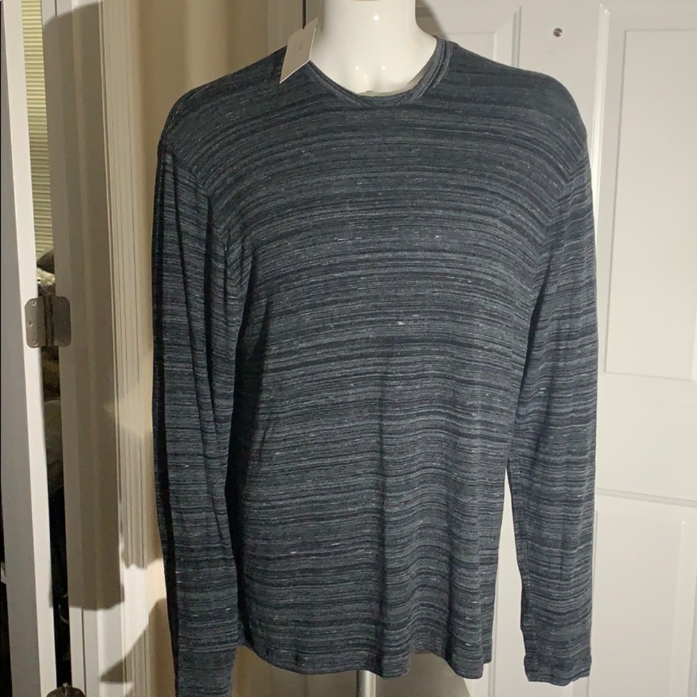 Halston Heritage Crew Neck Long Sleeve Lightweight Pull Over - XL